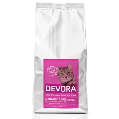 Devora Hrană uscată pentru pisici Grain Free Urinary Curcan Pui & Rata, 7.5kg