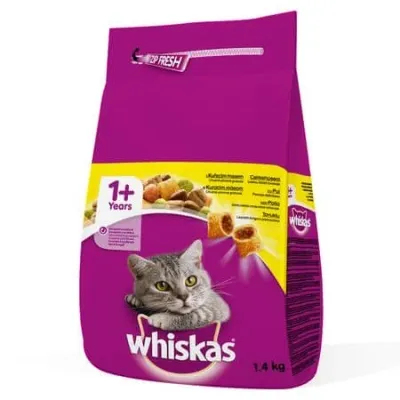 Whiskas Pui/Ficat 1.4 kg