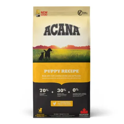 Acana Heritage Hrană uscată Puppy & Junior pentru câini de Talie Medie 17 kg