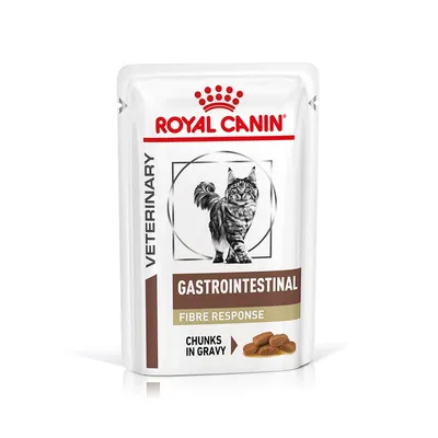 Royal Canin Veterinary Feline Gastrointestinal Fiber Response în sos 24 x 85 g