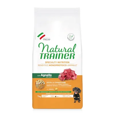 Natural Trainer Sensitive Adult Small & Toy cu miel 2 x 7 kg