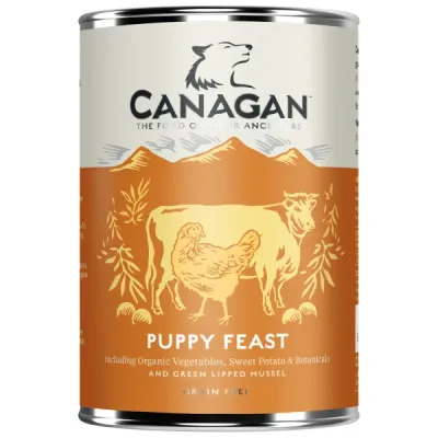 Canagan Dog Grain Free Puppy Feast, 400 g