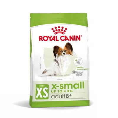 Royal Canin X-Small Adult 8+, hrană uscată câini senior, 1.5kg