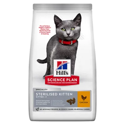 Hill's SP Feline Kitten Sterilised Chicken 7 kg