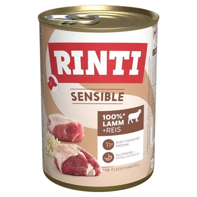 Rinti Sensible 6 x 400 g Miel și orez