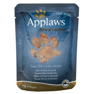 Applaws plic hrana umeda pisici File de Ton și Dorada 70 g