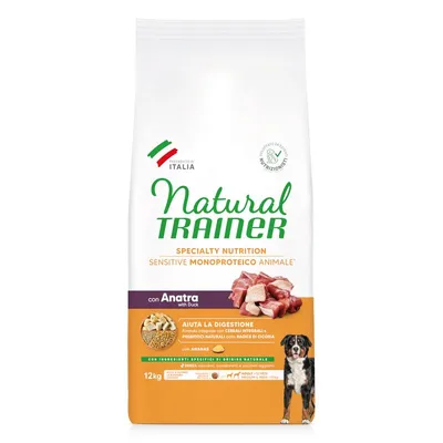 Natural Trainer Sensitive Adult Medium & Maxi cu Rață 12 kg
