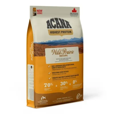 Acana Wild Prairie, Hrană Uscată Câine Adult, 11,4kg