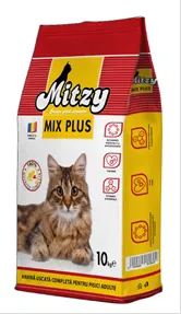 Mitzy Hrană uscată pentru pisici Mix Plus, 10kg