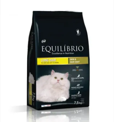 Equilibrio Cat Adult Long Hair, 7.5 kg