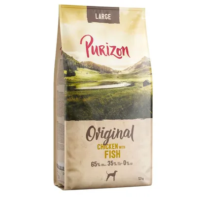 Purizon Large Adult Pui cu Pește - fără cereale 12 kg