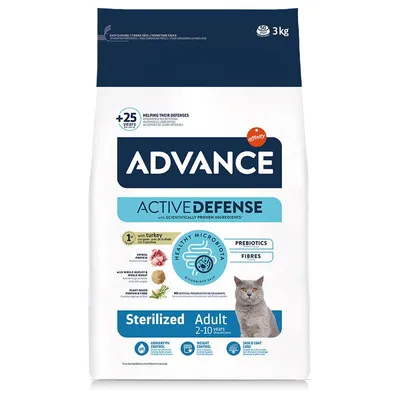 Advance Cat Sterilized Curcan 3 kg
