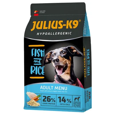 JULIUS-K9 High Premium Adult Hypoallergenic Pește 12 kg