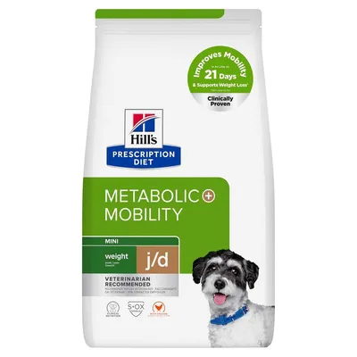 Hill's Prescription Diet Metabolic + Mobility Weight Management Mini Hrană câini 6 kg