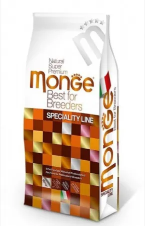 Monge Best for Breeders, Xs-Xl, Miel și Orez, hrană uscată câini, 15kg
