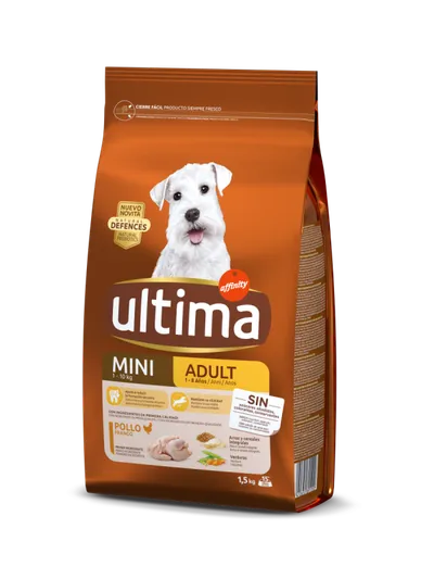 Ultima Small Adult, XS-S, Pui, hrană uscată câini, 1.5kg