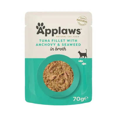 Applaws Plicuri în supă 12 x 70 g Ton și anșoa