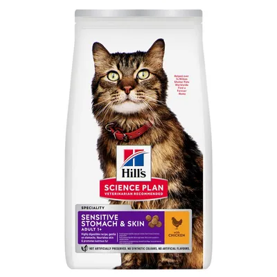 Hill's Science Plan Sensitive Stomach & Skin Adult 1+ Pui 7 kg