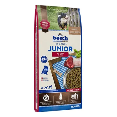 Bosch HPC Junior Miel și orez 15 kg