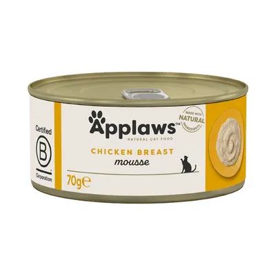 Applaws Mousse 6 x 70 g Pui