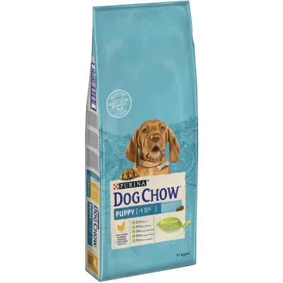 Dog Chow Hrană uscată Puppy All Breed, cu Pui și Orez 14 kg
