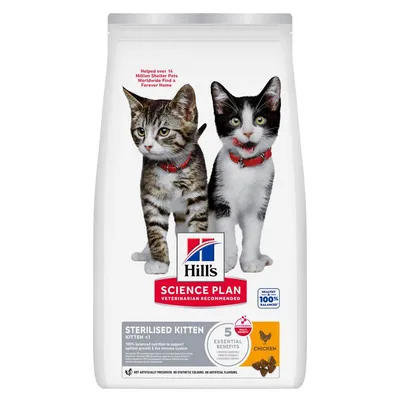 Hill's Science Plan Sterilised Kitten <1 Pui 1,5 kg
