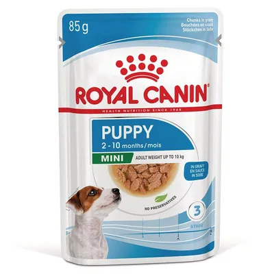 Royal Canin Mini Puppy în sos 12 x 85 g