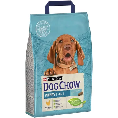 Purina Dog Chow Puppy M, Pui, hrană uscată câini junior, 2.5kg
