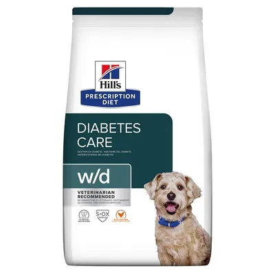 Hill's Prescription Diet w/d Diabetes Care Hrană câini, cu pui 4 kg