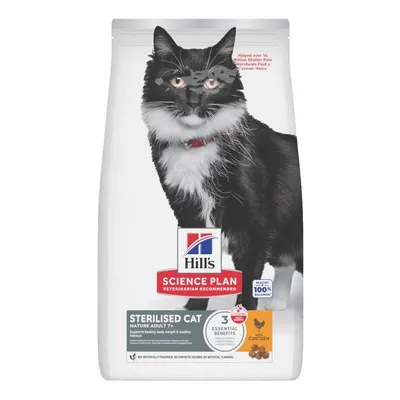 Hill's Feline Mature Adult Sterilised Chicken (2 x 10 kg)