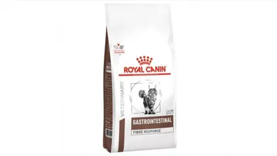 Royal Canin VD Gastrointestinal Fibre Response, dietă veterinară, hrană uscată pisici, sistem digestiv, 400g