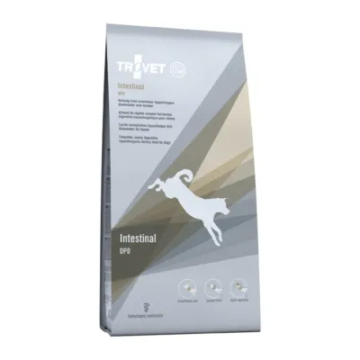 Dietă Veterinară, Hrană Uscată Câine Adult, Trovet Intestinal, Rață, 10kg