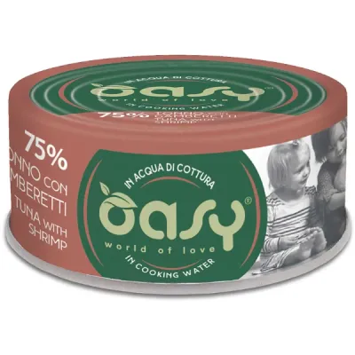 Oasy More Love Conservă pentru pisici, cu Ton și Dovleac 70g