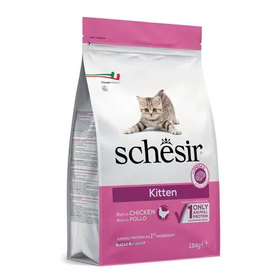 Schesir Kitten cu pui 1,5 kg