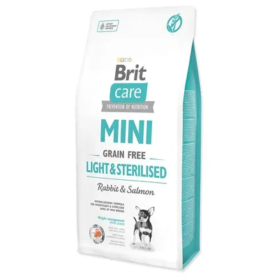 Brit Care Mini Grain Free Light & Sterilised 7 kg