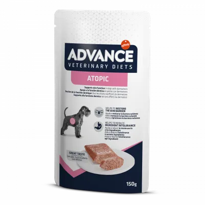 Hrana umeda caini Advance Atopic - plic 1x150 g