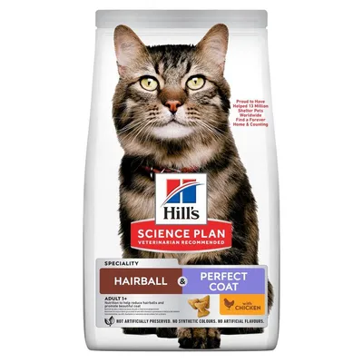Hill's Science Plan Hairball & Perfect Coat Adult Pui 7 kg
