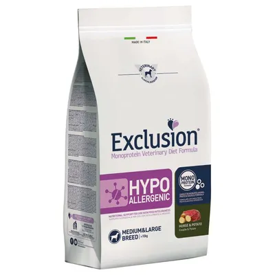 Exclusion Diet Hypoallergenic Medium/Large Adult Cal & cartofi 12 kg