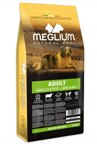 Meglium Sensible, S-XL, Miel și Orez, hrană uscată câini, sistem digestiv, 14kg