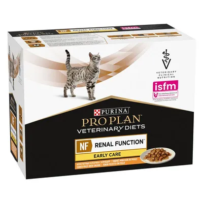 Purina Pro Plan Veterinary Diets Feline NF Early Care Pui 10 x 85 g