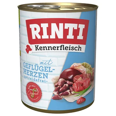 Rinti Kennerfleisch 1 x 800 g Inimi de pasăre