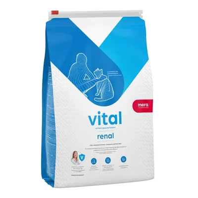 Mera Vital Renal, Pasăre, dietă veterinară, hrană uscată pisici, sistem renal, 3kg