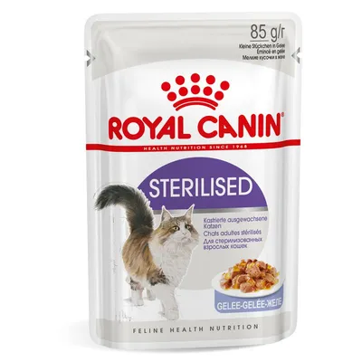 Royal Canin Hrană umedă Pachet economic 24 x 85 g Sterilised în gelatină