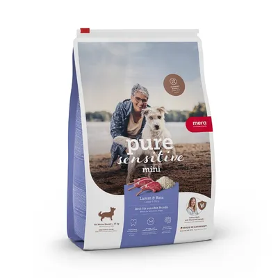 Mera Pure Sensitive, XS-S, Miel și Orez, hrană uscată câini, alergii, 4kg