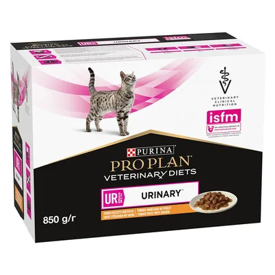 Purina Pro Plan Veterinary Diets Feline UR ST/OX - Urinary Pui 10 x 85 g