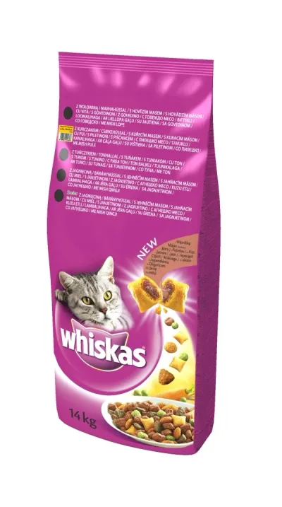 Whiskas Pui/Ficat 14 kg