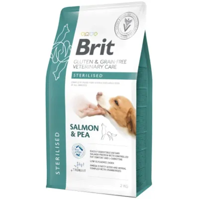 Brit VD Sterilised, pentru câini sterilizați 2 kg