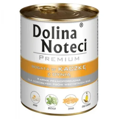 Dolina Noteci Hrană umedă pentru câini Rata și dovleac, 800g