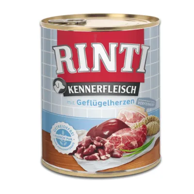 Rinti Adult cu inima de pui 800 g