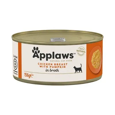 Applaws Cat Plic Piept Pui Cu Dovlecel 156 g